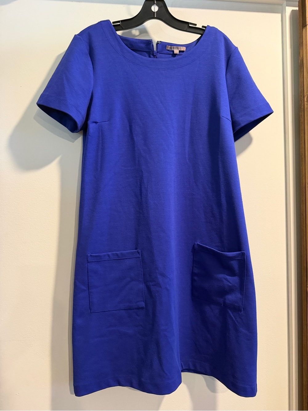 GAP Short Sleeve Pocket Dress in Royal Blue